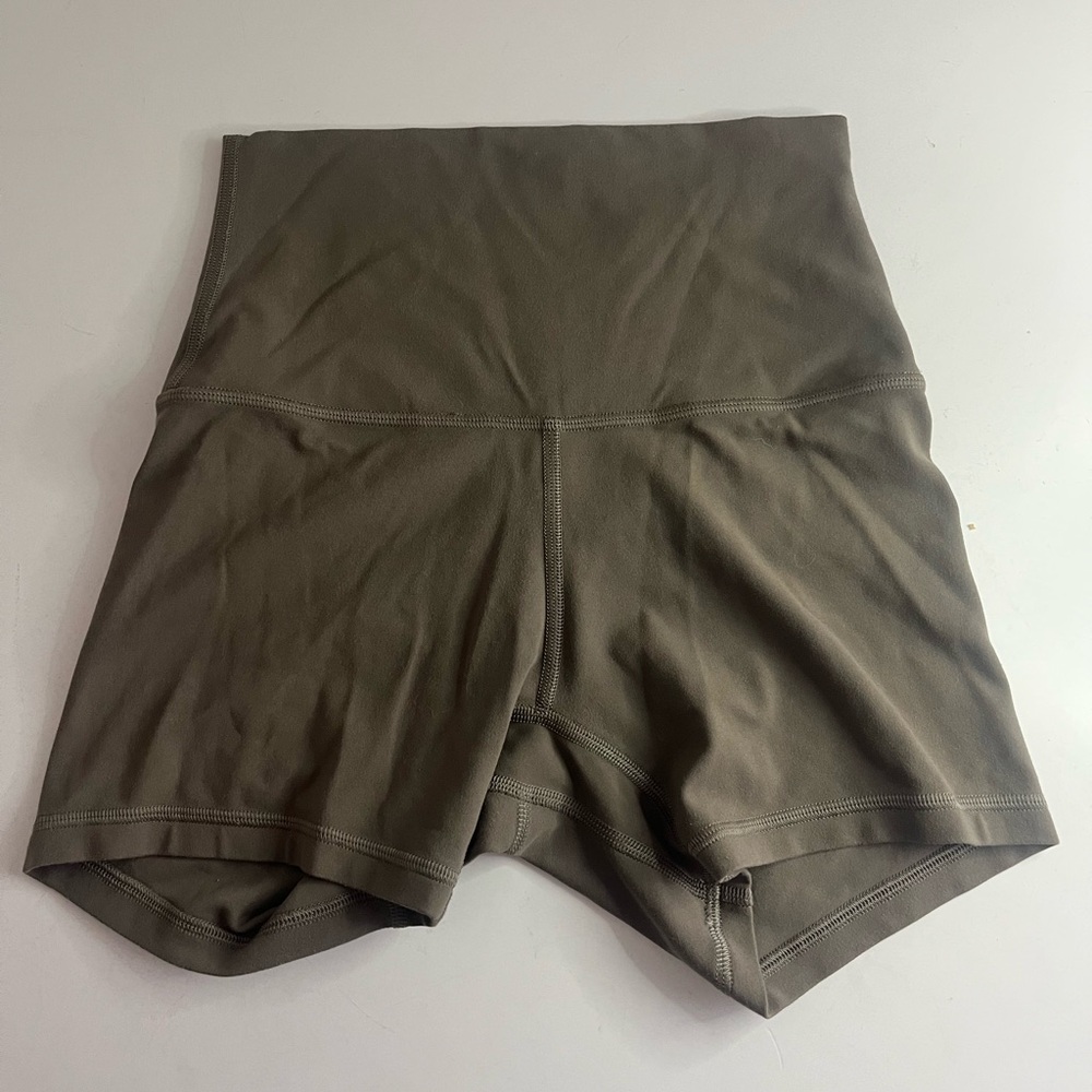 lululemon athletica Olive Bike Shorts